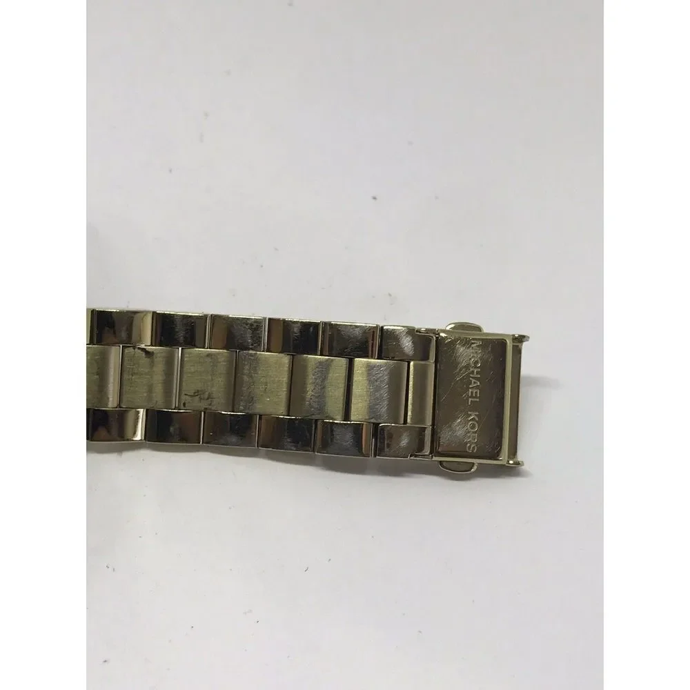 Michael Kors MK Watch Band Bracelet Links Case Woman’s Parts Used 18mm Z405